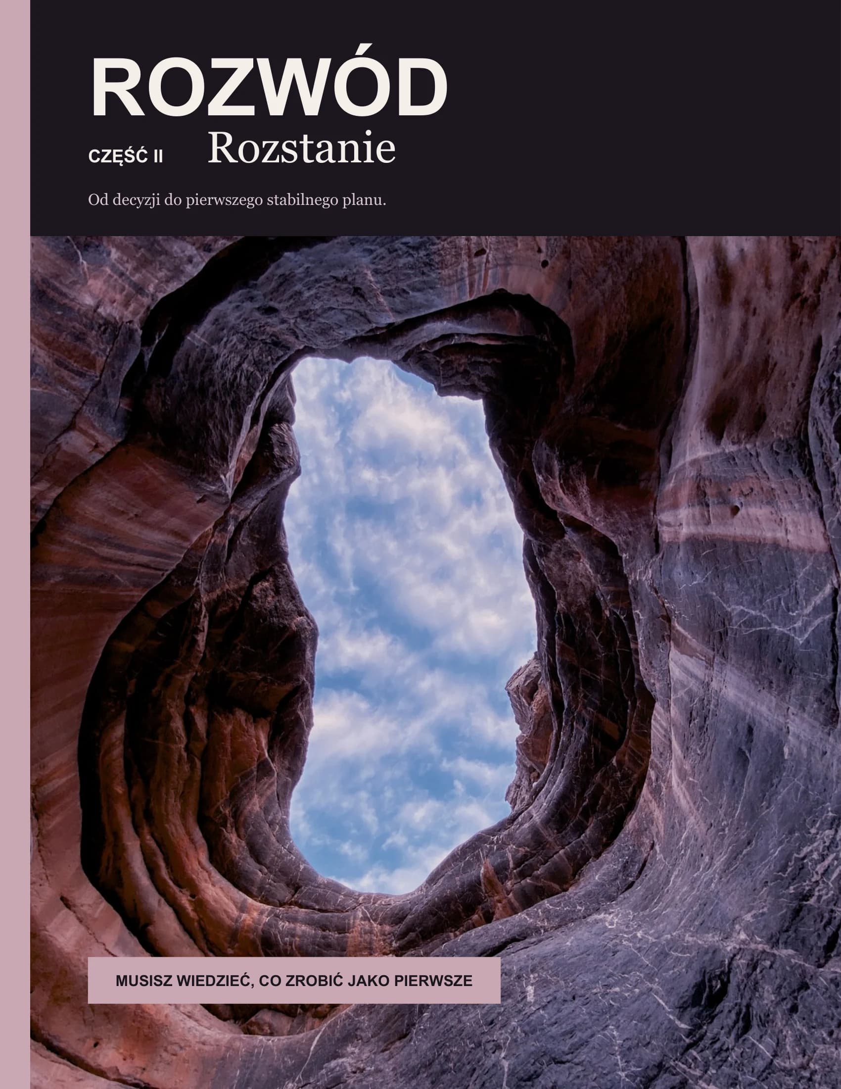 Okładka ebooka: Rozwód. Część II. Rozstanie